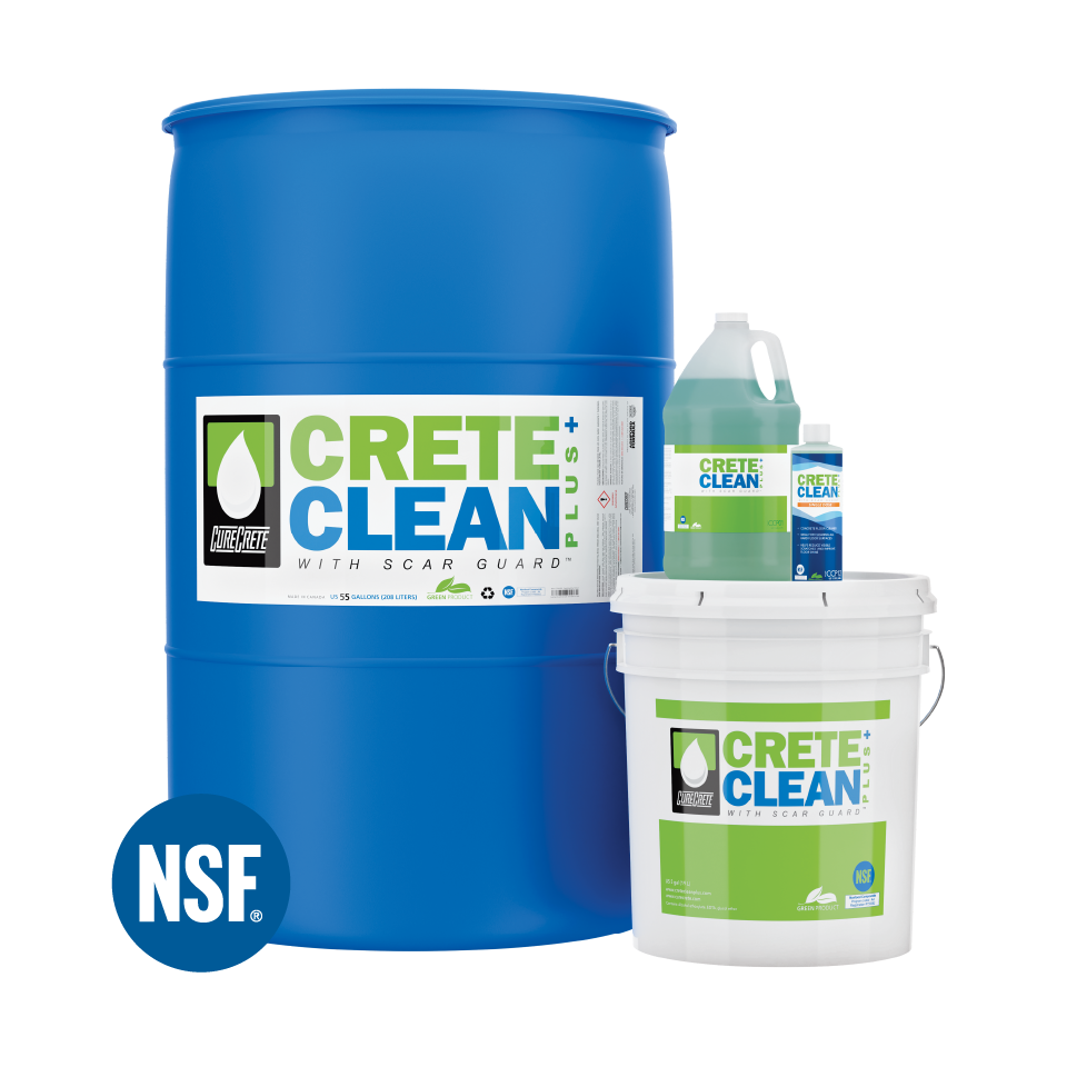 CreteClean Plus® rengöringsmedel för slipade och polerade betonggolv